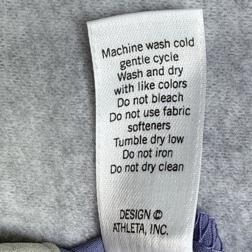 Athleta Skort Women 8 Purple Excellent Pleated Activewear Contrast Stitching - Picture 9 of 12